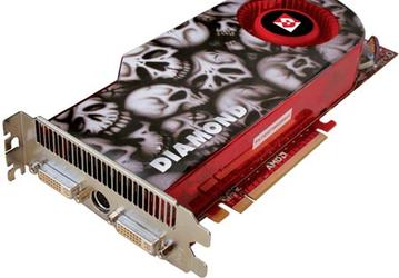 Diamond Multimedia XOC ATI Radeon HD 4870 — с черепами и повышенными частотами